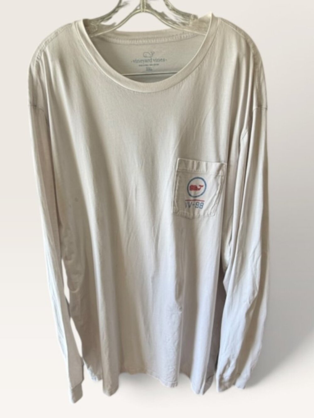 Mens 2 XL Vinyard Vines Long Sleeve T Shirt